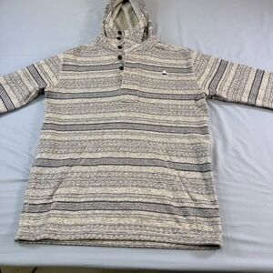 Burton Pullover Hoodie Heathered Stripe Logo Casual Size S trendy sporty
Stylish